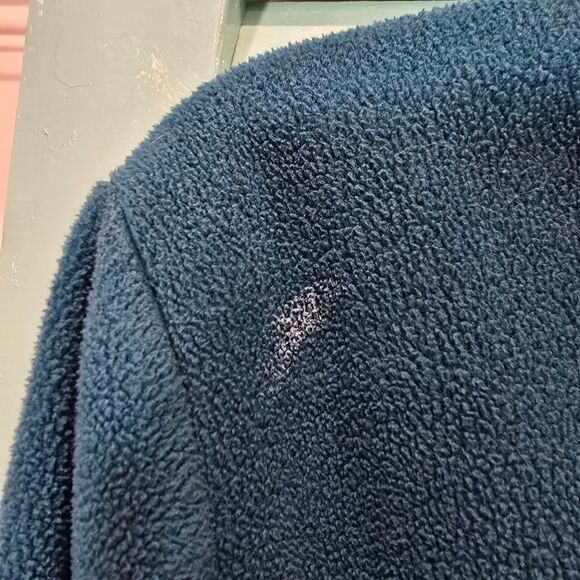 Sahalie Blue Knit Sweatshirt Crew Neck - Picture 3 of 4